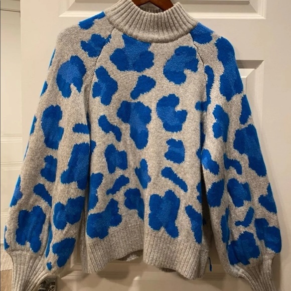 💀✨H&M Knit Leopard Sweater - Picture 4 of 4